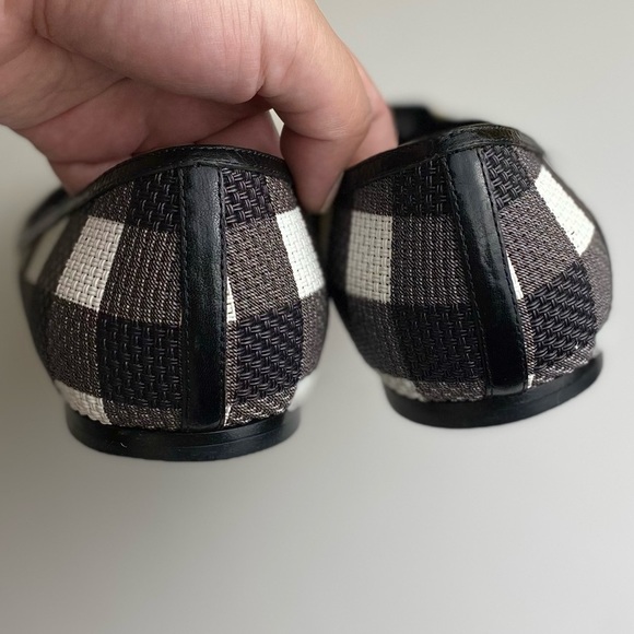 DOLCE & GABBANA Plaid Black Pointed Toe
Embellished Flat - Picture 4 of 9